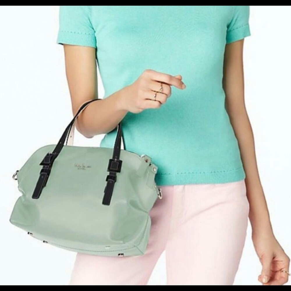 Kate Spade Robin Egg And Brown Waverley St. Drew Satchels Bundle - Picture 3 of 16